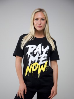 T-Shirt Graffiti Unisexe Noir