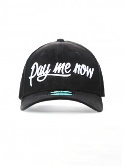 Black and White Suede Cap